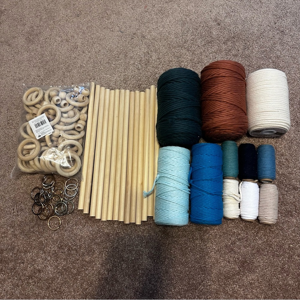 Macrame Supplies Bundle